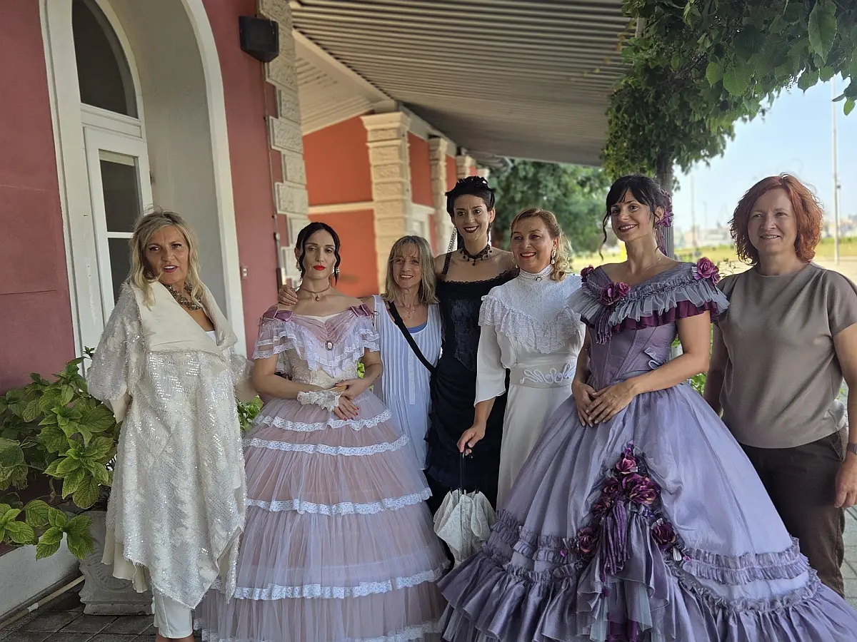Predstavljanje manifestacije Žive slike Austro-Ugarske Pule na Željezničkom kolodvoru u Puli