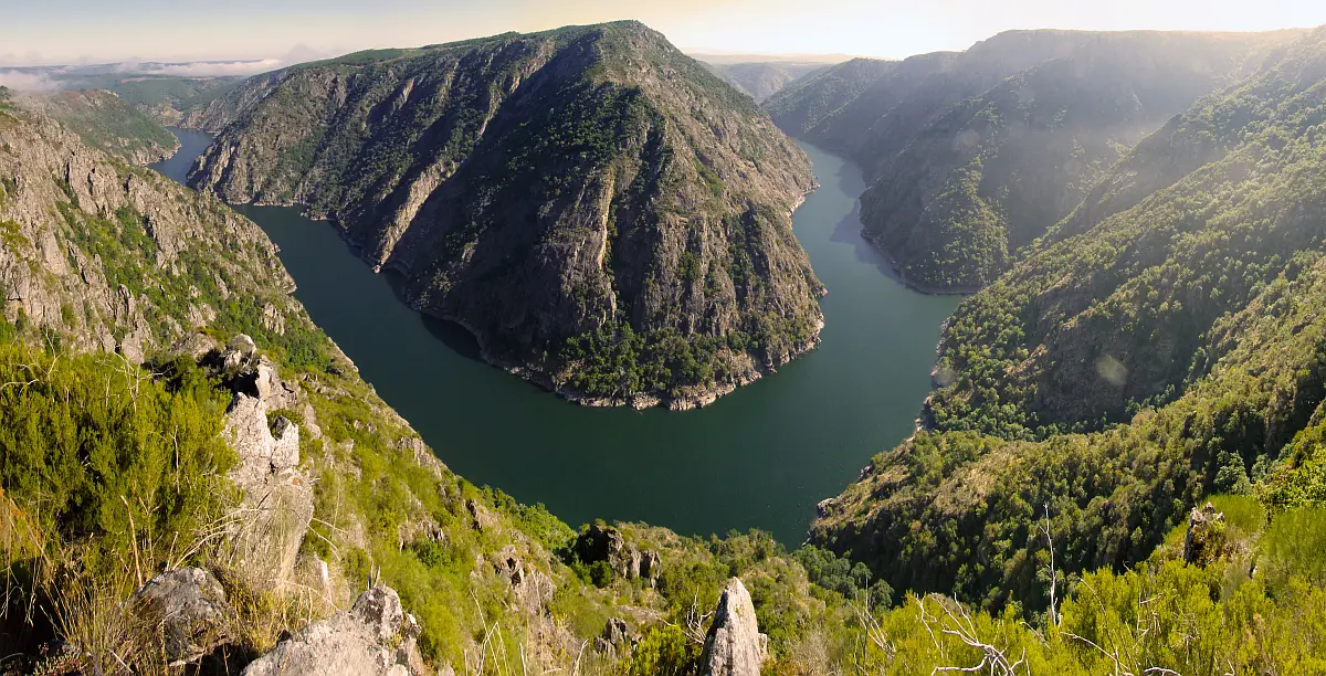 Kanjon rijeke Sil u krajoliku Ribeira Sacra