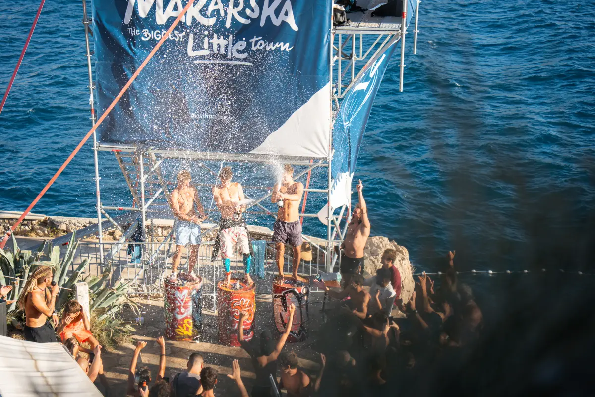 HROW Event Makarska – cliff jumping skokovi s Grote na poluotoku Sveti Petar