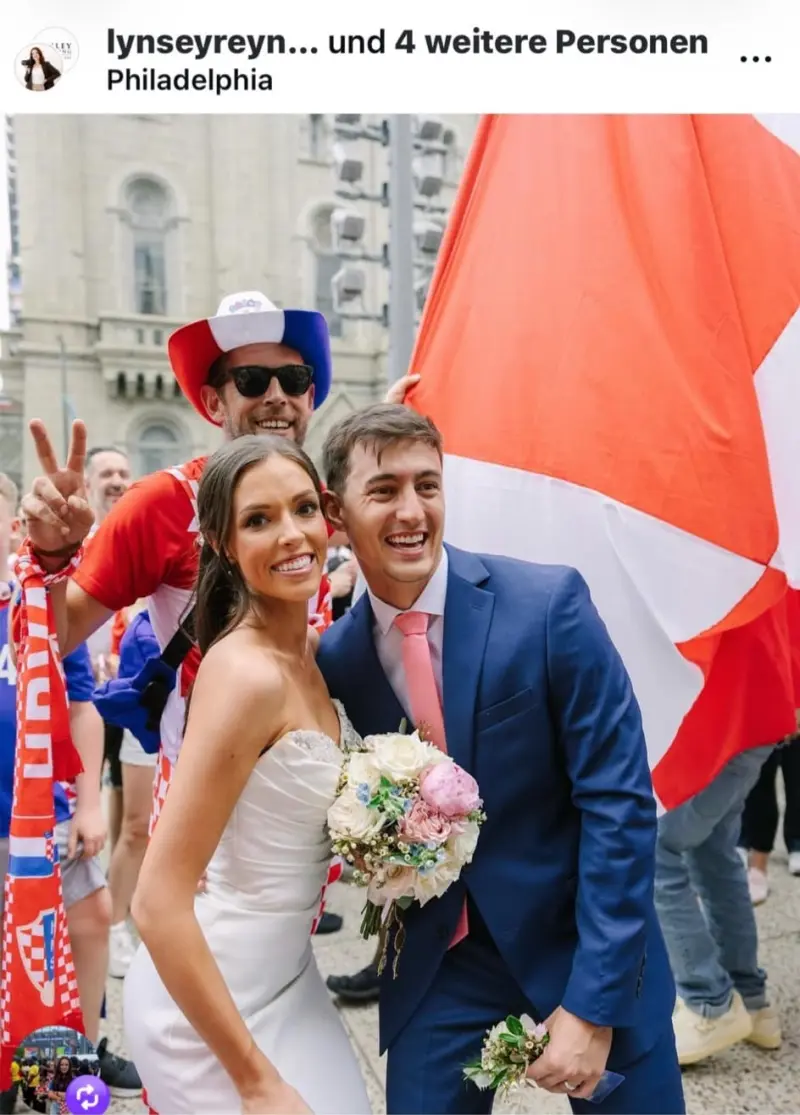 Ashton i Zach Smith, američki mladenci koji nakon viralnog susreta s hrvatskim navijačima dolaze u Hrvatsku