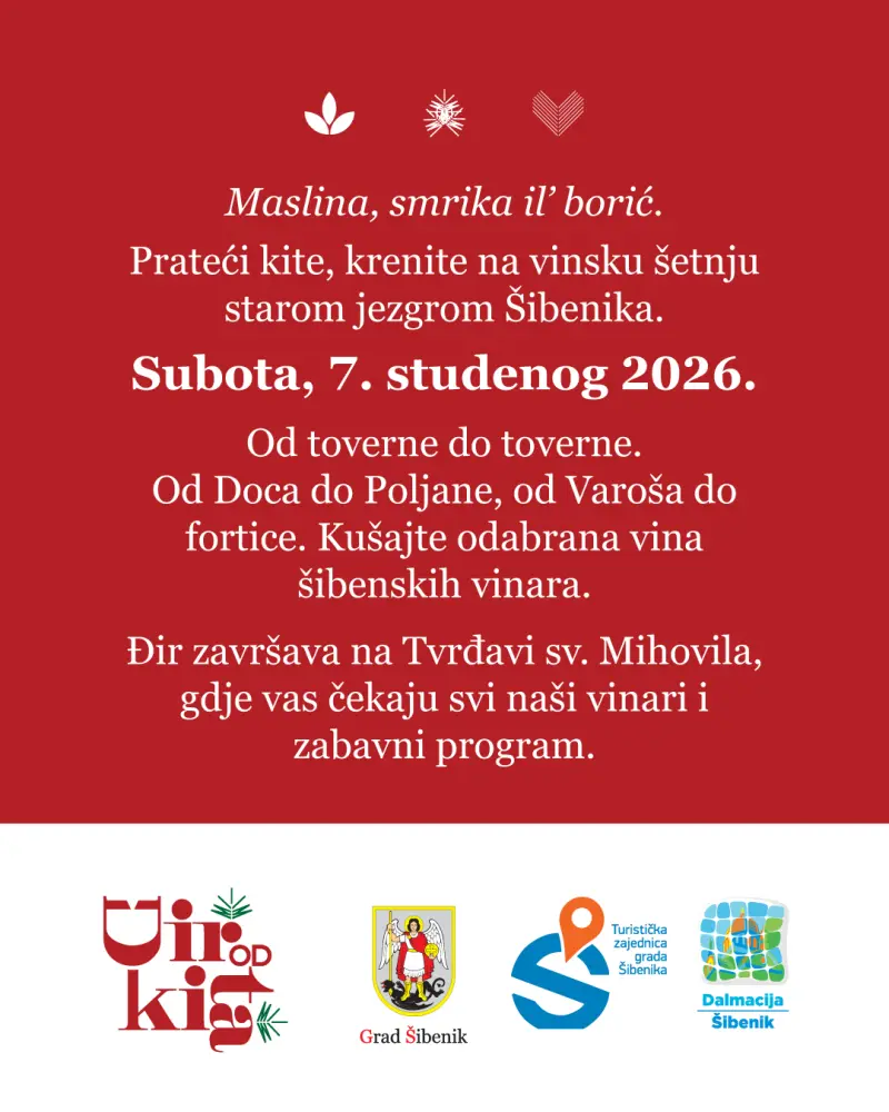 plakat, đir od kita Šibenik 2026