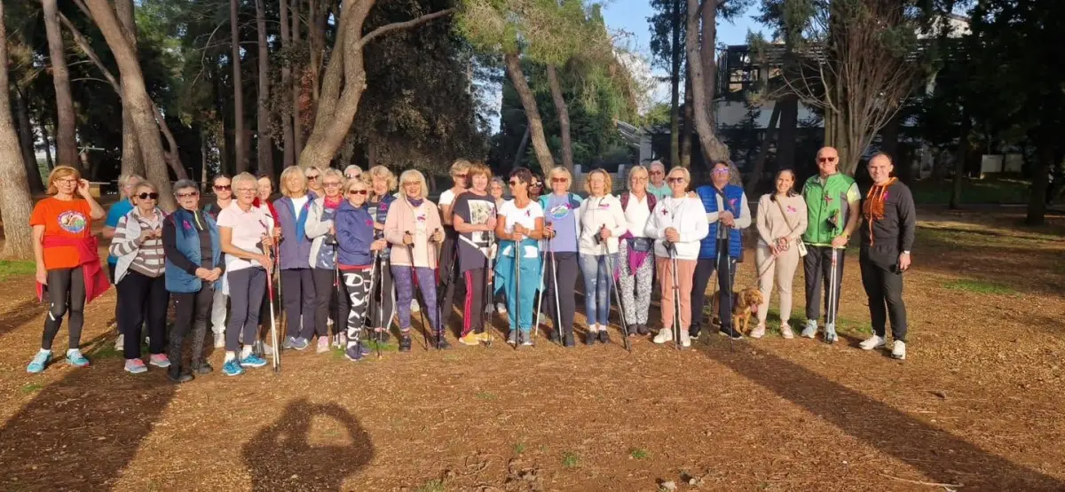 Pješačenjem do zdravlja Poreč akcija