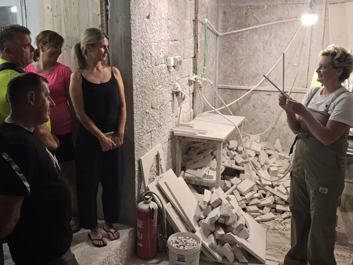Zero waste approach to traditional stone production kameni otok brač