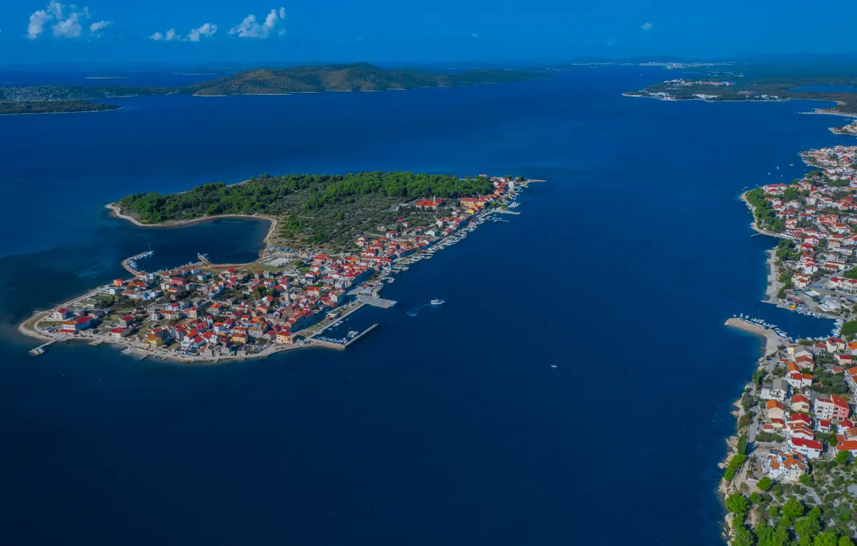 krapanj iz zraka