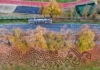 Lišće land art Nikola Faller